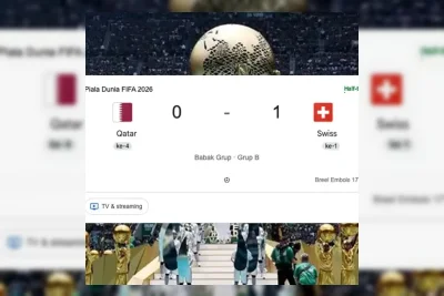 Swiss Tekuk Qatar 1-0 Lewat Penalti Embolo di Piala Dunia 2026