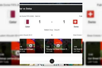 Qatar Imbangi Swiss Lewat Gol Telat Khoukhi di Piala Dunia 2026