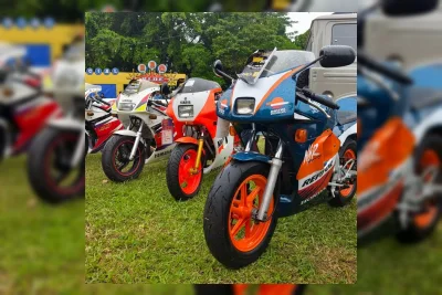 Kolektor Berburu Motor Sport Mini Dua Tak di BBQ Ride Bandung, Harga Capai Ratusan Juta