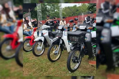 BBQ Ride Bandung: Motor Bebek Lawas Dibanderol Hingga Puluhan Juta