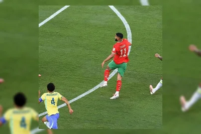 Maroko Tahan Imbang Brasil 1-1 dalam Laga Uji Coba di New Jersey