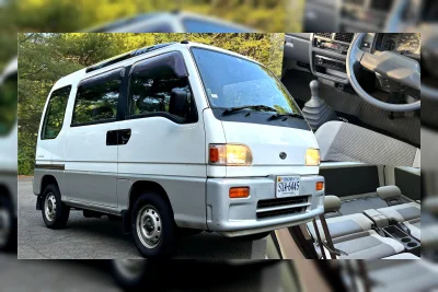 Subaru Sambar Kei Van: Parkir Seperti Motor, Muat Banyak Barang