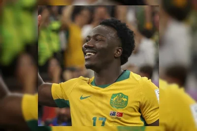 Nestory Irankunda Cetak Sejarah di Piala Dunia 2026 Bersama Australia