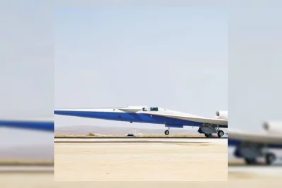 Pesawat Supersonik NASA X-59 Tembus Kecepatan Suara dengan Dentuman Lembut