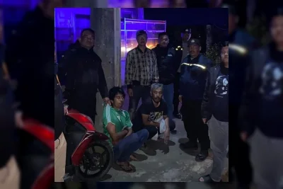 Polsek Berastagi Tangkap Dua Pelaku Pungli di Jalur Wisata Air Panas Doulu