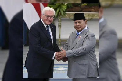 Prabowo Subianto Terima Presiden Jerman Frank-Walter Steinmeier di Istana Merdeka