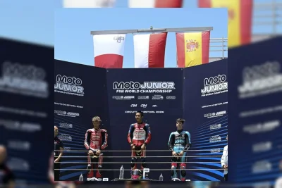 Kiandra Ramadhipa Raih Kemenangan Perdana di Moto3 Junior World Championship 2026