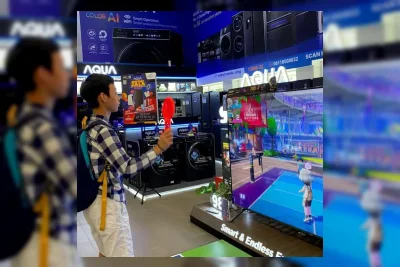 Produsen Elektronik Kejar Target Penjualan di Pekan Raya Jakarta 2026