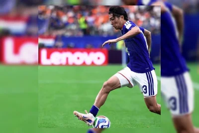 Keito Nakamura Pakai Pelindung Kaki Sesuai Aturan IFAB di Piala Dunia