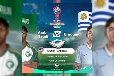 Uruguay Terkendala Dokumen Jelang Lawan Arab Saudi di Piala Dunia 2026