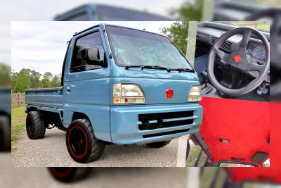 Honda Acty Kei Truck 1994: Pickup Mungil dengan Ban Balap, Top Speed 55 MPH
