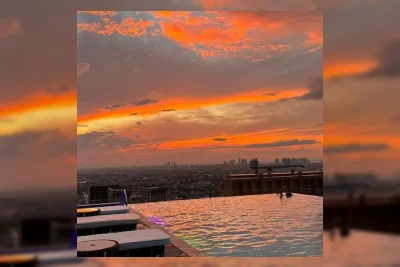 The Trans Luxury Hotel Surabaya Hadirkan Beach Club Rooftop Tertinggi