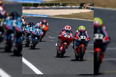 Muhammad Kiandra Ramadhipa Cetak Sejarah di Moto3 Junior Estoril
