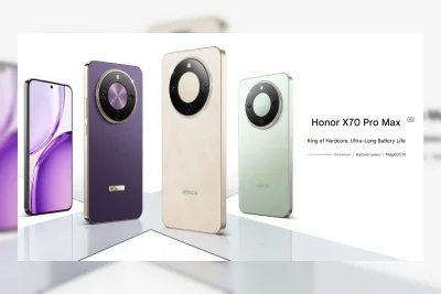 HONOR X70 Pro Max Resmi Meluncur dengan Baterai 8560mAh dan IP69K