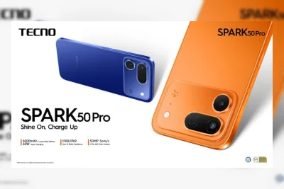 TECNO SPARK 50 Pro Resmi: Layar 120Hz, Baterai 6000mAh, Tahan Air IP69