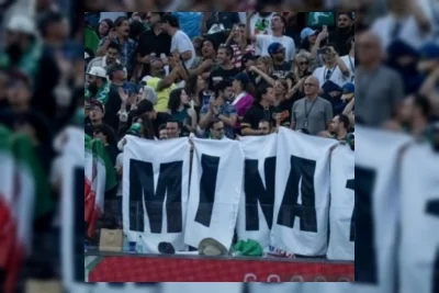 Laga Iran vs Selandia Baru Berakhir Imbang, Aksi Politik Warnai Tribun