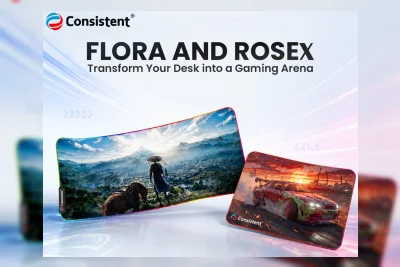 Consistent Luncurkan Mouse Pad Gaming Flora RGB dan RoseX di India