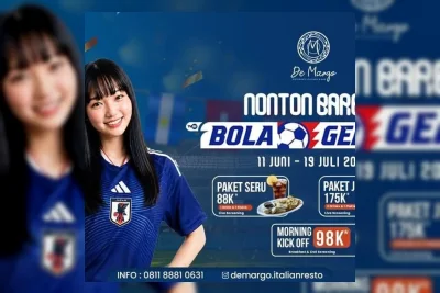 De Margo Ristorante Italiano Gelar Nobar Bola Dunia 2026