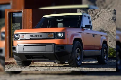 Slate EV Pickup: Murah, Tanpa Cat, Pembeli Disuruh Bungkus Sendiri