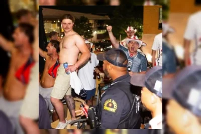 Polisi Dallas Tutup Paksa Pub Akibat Kerumunan Suporter Inggris