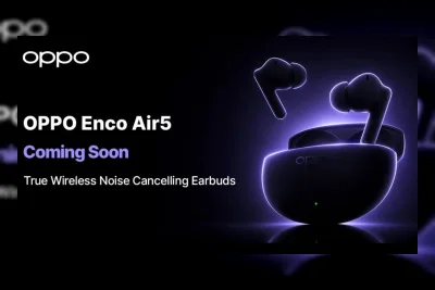 OPPO Enco Air5 Siap Meluncur di India, Tawarkan Peredam Bising Aktif
