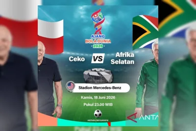 Republik Ceko Turunkan Skuad Terbaik Hadapi Afrika Selatan di Piala Dunia 2026