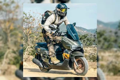 Wuyang Honda Luncurkan Skutik Petualang HooRide 125 di China