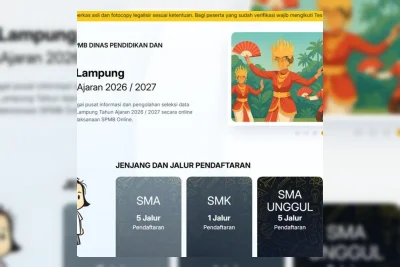 Pendaftaran SPMB SMA dan SMK Negeri di Lampung Dibuka 15 Juni 2026