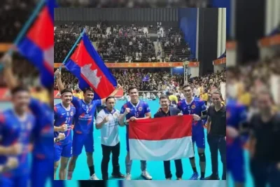 KONI Pusat Perkuat Hubungan Bilateral Indonesia-Kamboja Lewat Voli