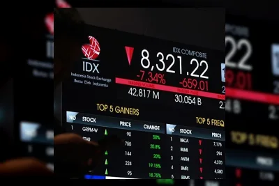 IHSG Merosot ke Level 6.154 pada Penutupan Sesi I