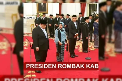 Prabowo Reshuffle Kabinet Merah Putih, Enam Pejabat Baru Dilantik
