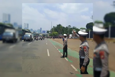 Polisi Siapkan Rekayasa Lalu Lintas Antisipasi Demo di Jakarta