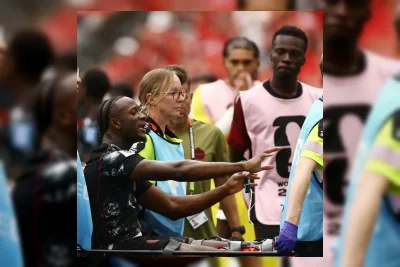Gelandang Kanada Ismael Kone Alami Patah Kaki Akibat Tekel Brutal Pemain Qatar