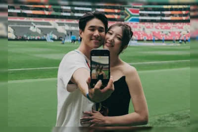 EJAE Rayakan Pengalaman Luar Biasa di Piala Dunia Bersama Tunangan