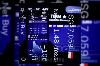 IHSG Melemah ke Level 6.172 Jelang Pengumuman Indeks Global