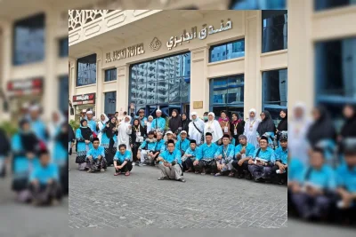 42 Petani Banjarnegara Berangkat Haji Bersama Keluarga Besar di Madinah