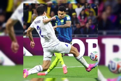 Kolombia Tekuk Uzbekistan 3-1, Diwarnai Insiden Suporter Terjatuh