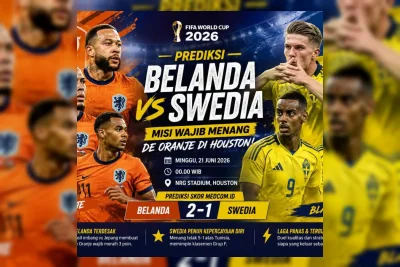 Belanda Hadapi Laga Krusial Melawan Swedia di Piala Dunia 2026