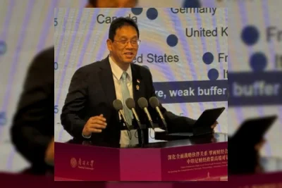 Menteri Keuangan Purbaya Yudhi Sadewa Paparkan Ketahanan Ekonomi Indonesia di China