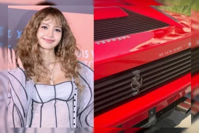Setelah Rumah Rp75 M, Lisa BLACKPINK Pamer Mobil Mewah Ferrari