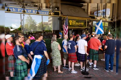Pub di Boston Kewalahan Layani Fans Skotlandia, Siapkan Lemari Bir Tambahan Sambut Pendukung Inggris