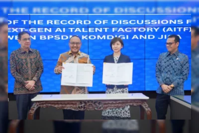 Indonesia dan Jepang Perluas Kerja Sama AI Lewat Next Generation AI Talent Factory