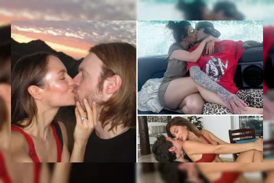 Rayakan National Kissing Day, Para Selebriti Pamer Kemesraan