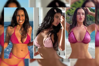 Selebriti Kenakan Bikini Pink Rayakan National Pink Day