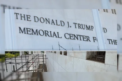 Foto Terbaru: Nama Trump Dihapus dari Kennedy Center