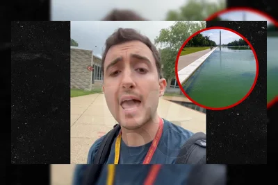 Klaim Trump soal Bukti Vandalisme Kolam Refleksi Lincoln Diragukan