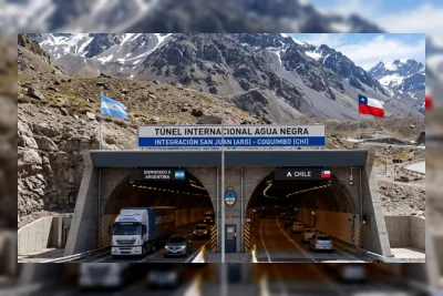 Terowongan Andes Sepanjang 14 Km Siap Ubah Rute Kargo Argentina-Chile