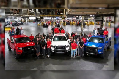 Pabrik Nissan di Mississippi Capai Produksi Satu Juta Unit Frontier