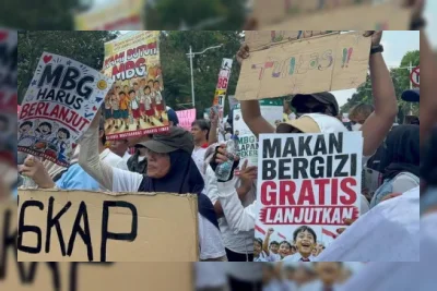 Pemerintah Bantah Adanya Pengkondisian dalam Demo Dukung MBG
