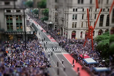 Lebih dari 10.000 Polisi NYPD Amankan Parade Kemenangan Knicks
